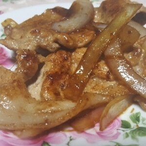 豚肉の塩麹入り生姜焼き